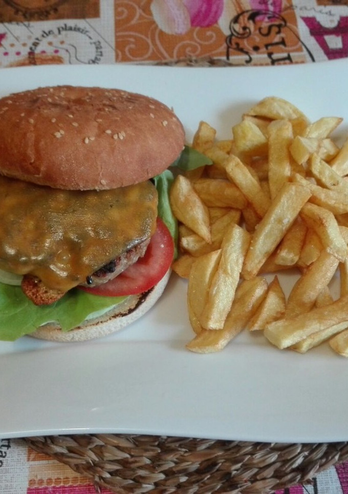 Una foto de Hamburguesas