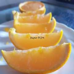 A picture of Puding Jeruk.