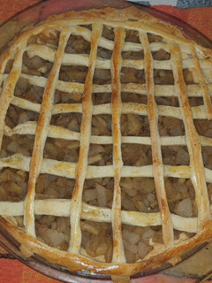 Una foto de Kuchen de manzana and pera 🍎🍐