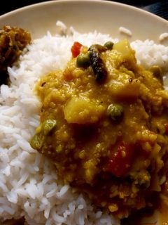 ভেজ মুগ ডাল (veg moong dal recipe in Bengali) রেসিপির প্রধান ছবি