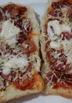 Foto resep Pizza Roti Simple