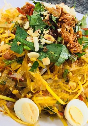 Hình của món Bánh tráng trộn.