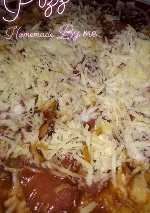 Foto resep Pizza Teflon sederhana