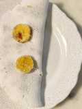 Tapioca com Compota de Morango e Banana