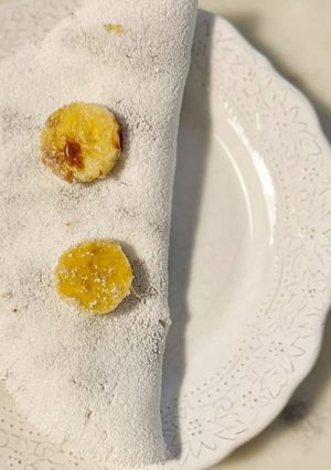 Foto de Tapioca com Compota de Morango e Banana