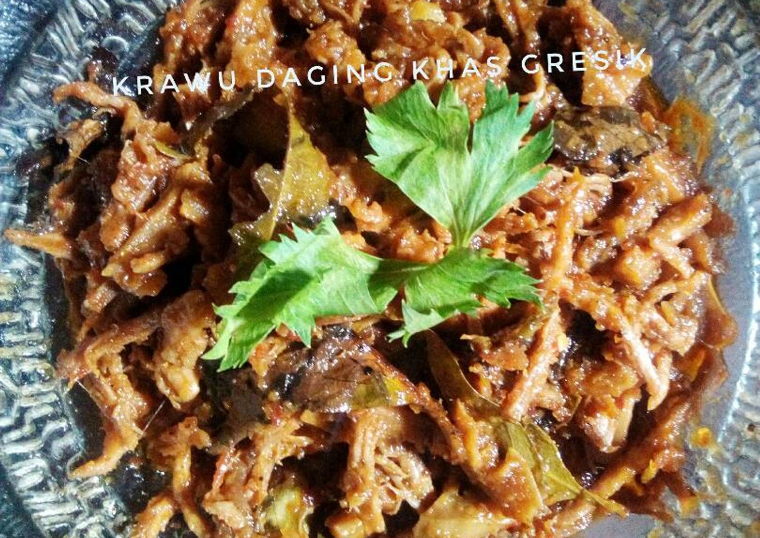 Resep Nasi krawu daging khas gresik oleh DapurVio Cookpad