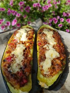Töltött cukkini! VEGÁN recept fotója