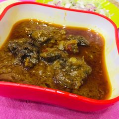 Lauki gosht A picture of Lauki gosht.
