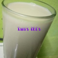 A picture of Tigernut juice(kunun Aya).