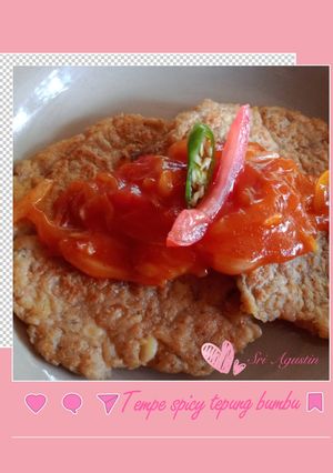 Foto resep Tempe spicy tepung bumbu (For My Diet)