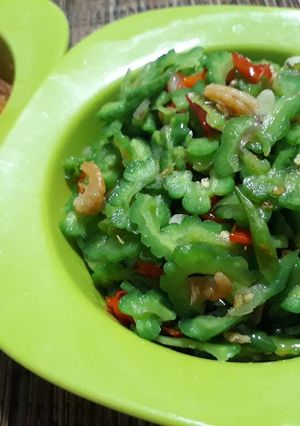 Foto resep Tumis pare ebi kriuk