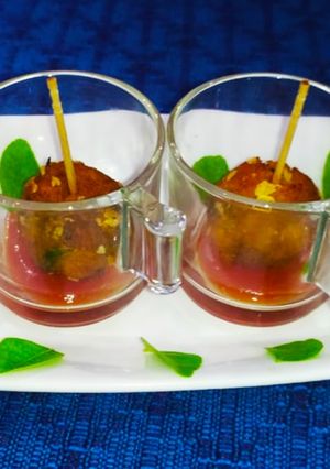 A picture of Potato Paneer Cutlet.