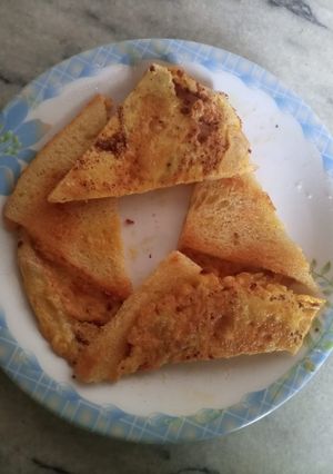 A picture of Bread Omelette.