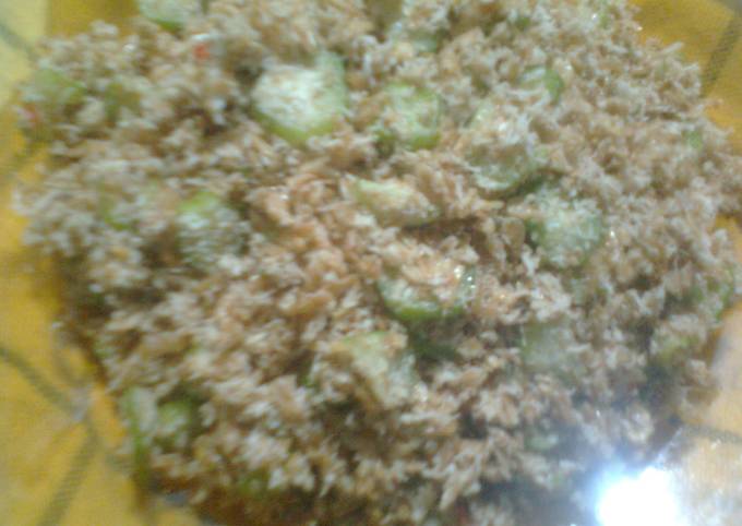 Yuk intip, Bagaimana cara membuat Lawar/urap Ebi belimbing wuluh pedaaas yang spesial