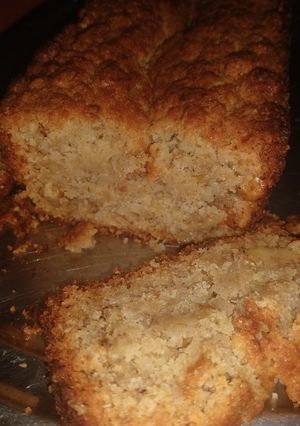 Una foto de Budín de Banana y nuez (sin huevo) para enamorarse