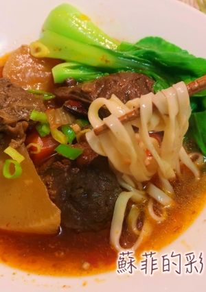 紅燒牛肉麵 的食譜成品照片