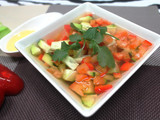 Ensaladilla en salsa de vinagre