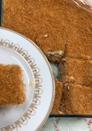 صورة لوصفة الحلا المقرمش بالشعيرية