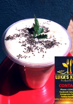 A picture of Banana Smoothie Recipe.
