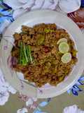 Green chilli qeema