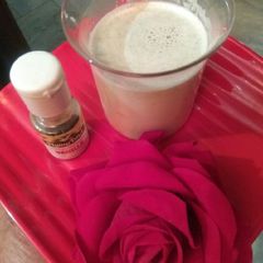 A picture of Vanilla thandai.