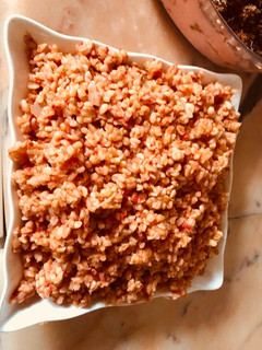 صورة لوصفة برغل مع بندورة