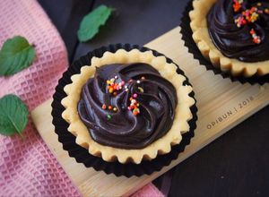 Foto resep Pie Cokelat Ganache