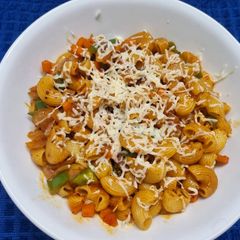 Indo Chinese Macaroni A picture of Indo Chinese Macaroni.