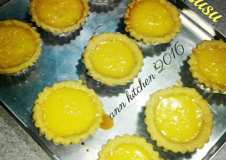 Bagaimana Menyiapkan Pie susu/tart susu/egg tart Anti Gagal