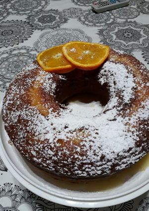 Una foto de Torta de naranja