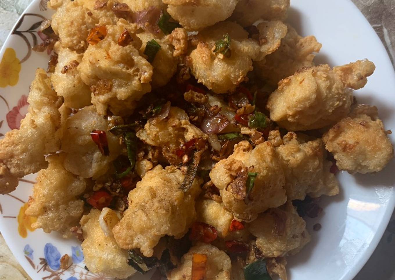 Tahu Goreng Cabe Garam
