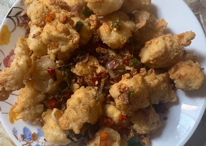 Resep: Tahu Goreng Cabe Garam Bahan Sederhana