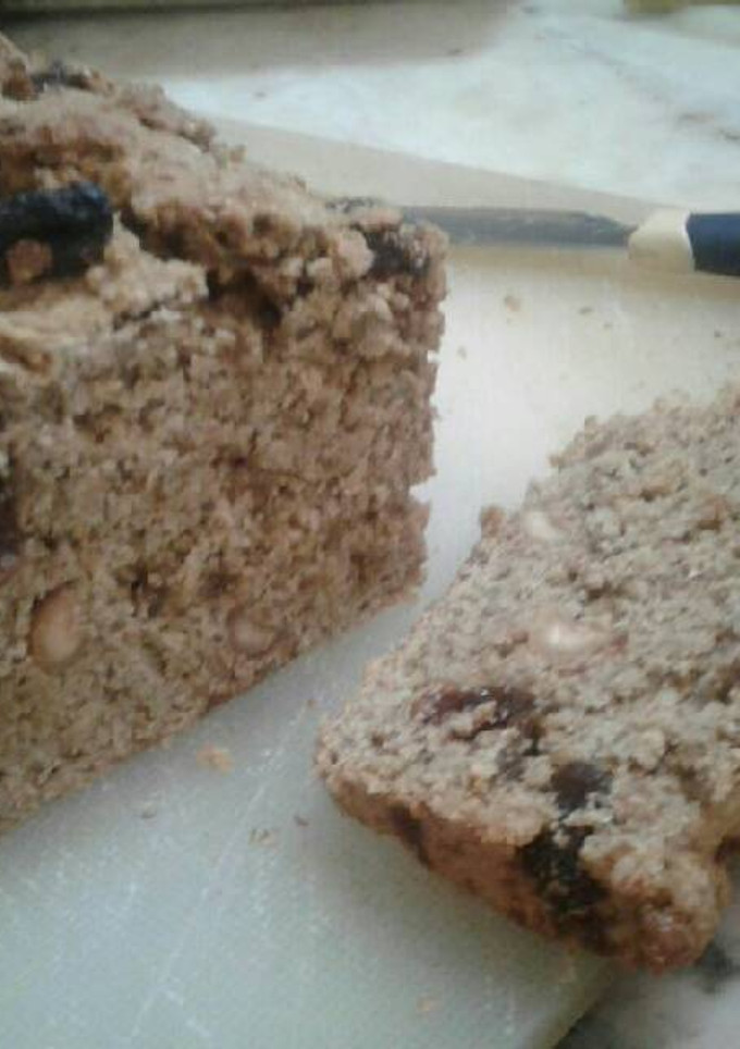 Una foto de Budín integral básico vegano