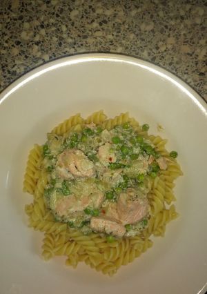 Φωτογραφία της συνταγής Φιλέτο σολομός με άσπρη σάλτσα