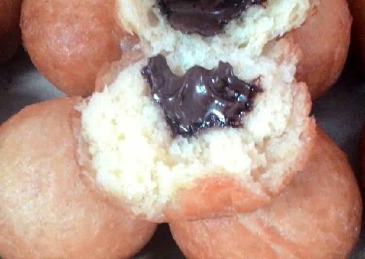 Donat Bola Kentang Isi Coklat