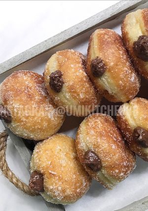 Gambar Bomboloni Coklat