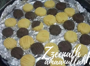 A picture of Double Flavoured Butter Custard Cookies.