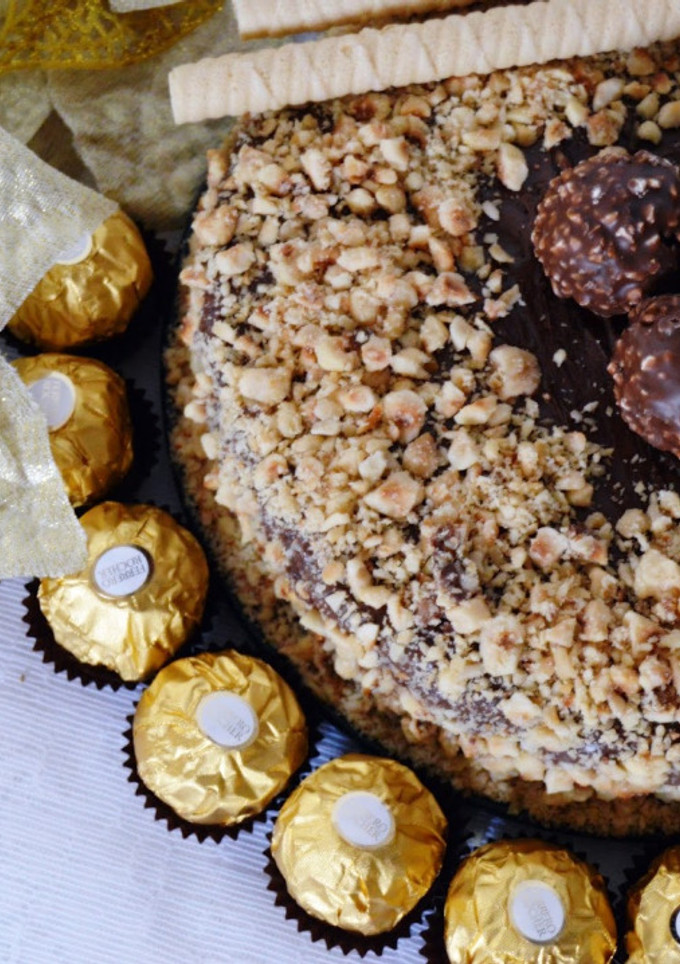 Una foto de Tarta Ferrero Rocher