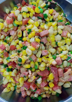 Hình của món Bắp xào 🌽.