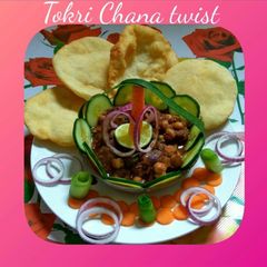 Tokri Chana twist A picture of Tokri Chana twist.