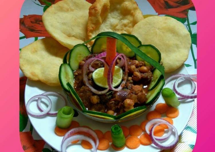 Recipe of Tokri Chana twist in 19 Minutes for Family