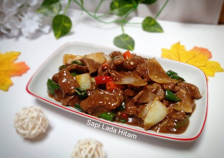 Resep Sapi lada hitam Anti Gagal