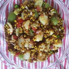 A picture of Fruit moth chaat.