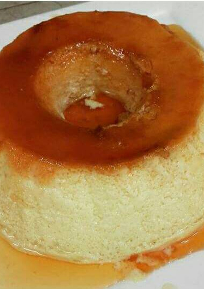 Una foto de Flan Casero