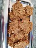 Galletas de avena y plátano con miel