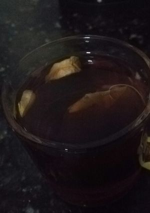صورة لوصفة شاي بالزنجبيل مفيد للسعال