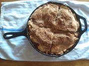 A picture of dutch apple pie