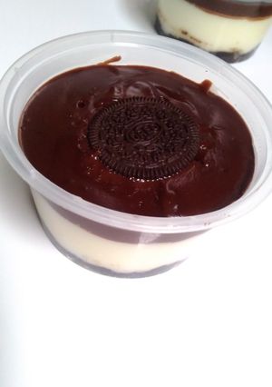 Foto resep Dessert Box Oreo Toping Coklat
