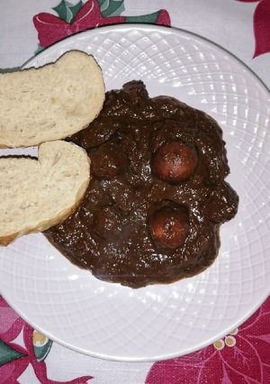 Una foto de Romeritos con mole 🤩🎄