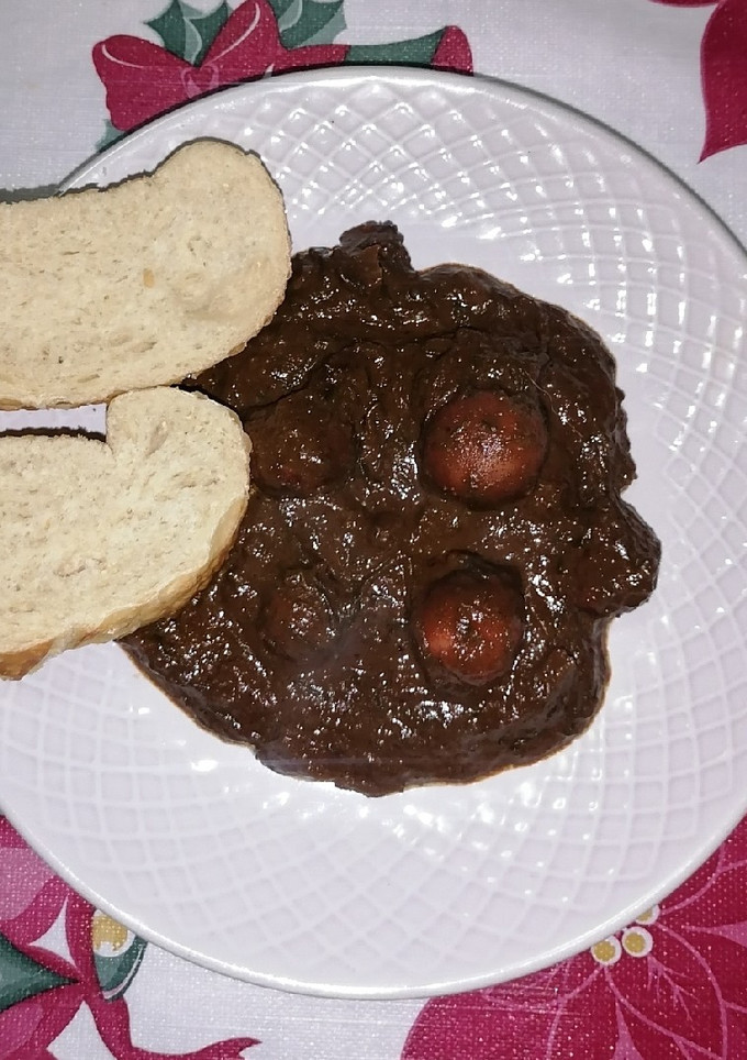 Una foto de Romeritos con mole 🤩🎄